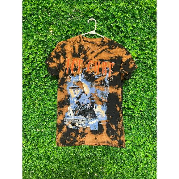 Vintage Reworked Ice Cube Rap T-shirt - Adult Mens Small - R50 - Picture 1 of 2